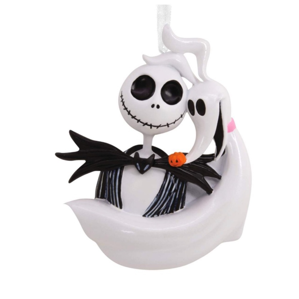 Hallmark Zero and Jack nightmare before Christmas ornament